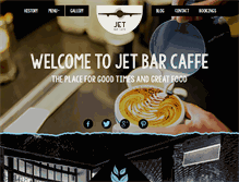 Tablet Screenshot of jetbarcaffe.com